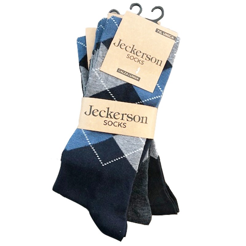 Jeckerson Socks 604 Tris di Calze Caldo Cotone